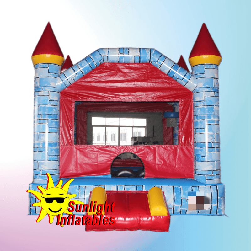 13ft Blue Castle Jumping Bed