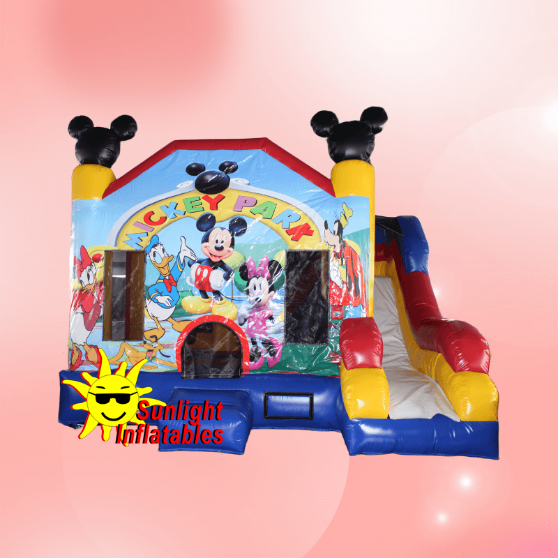 5m x 5m Mickey Jumping Bed Slide