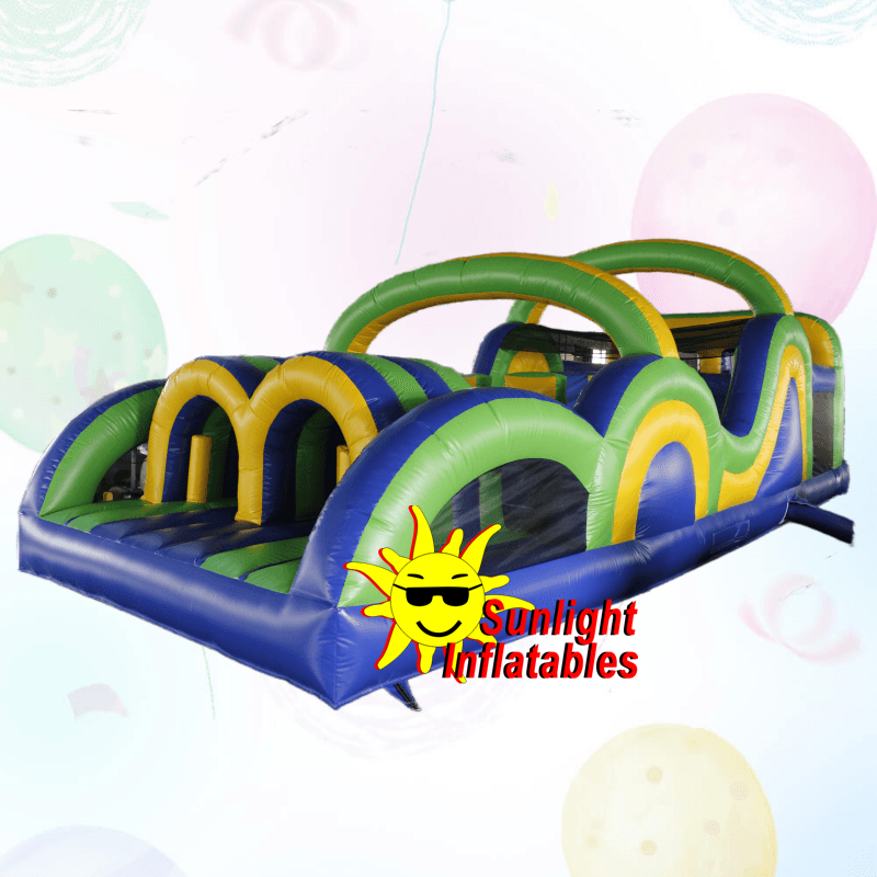 33t Green Blue Yellow Obstacle Course