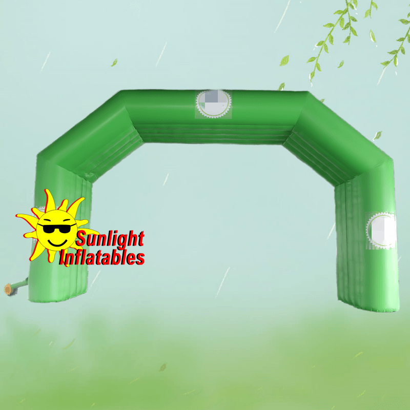 Inflatable Green Arch
