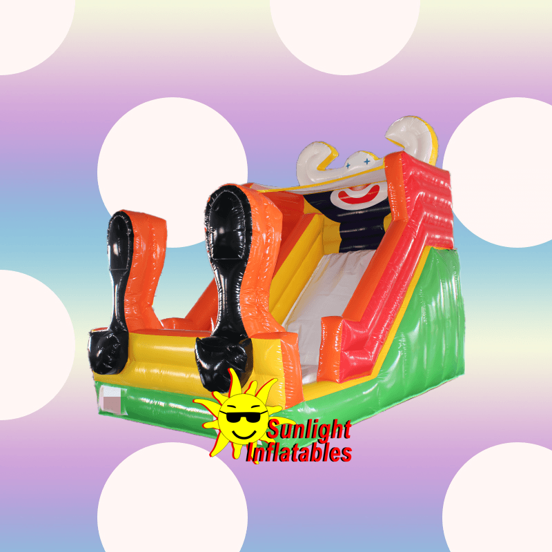 13ft Clown Dry Slide