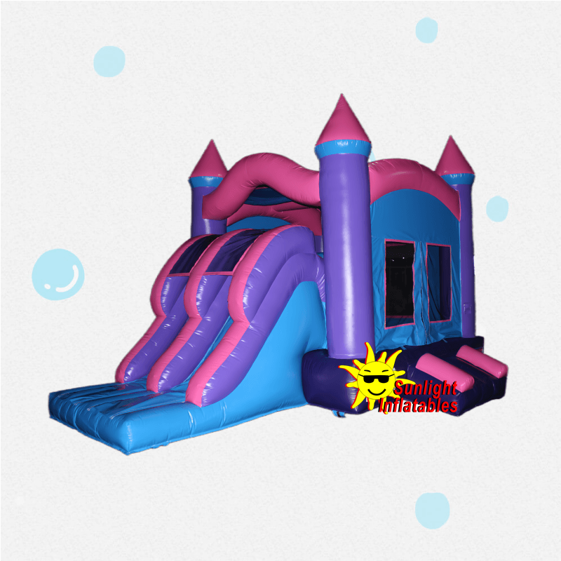 20ft x 15ft Purple Jumping Bed Slide
