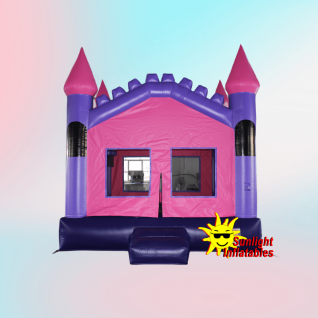 4m 紫色城堡跳床