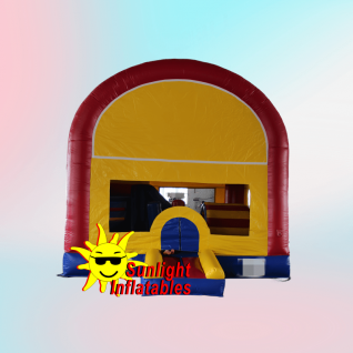 15ft x 15ft Half Round Jumping Bed Slide