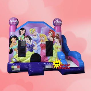 5m x 5m Disney Princess Jumping Bed Slide