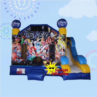 5m x 5m Mickey Jumping Bed Slide